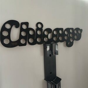 Chicago beer cap holder